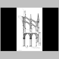 Cathédrale de Reims, Section of choir aisles and buttresses, The Trustees of Columbia University, mcid.mcah.columbia.edu.png